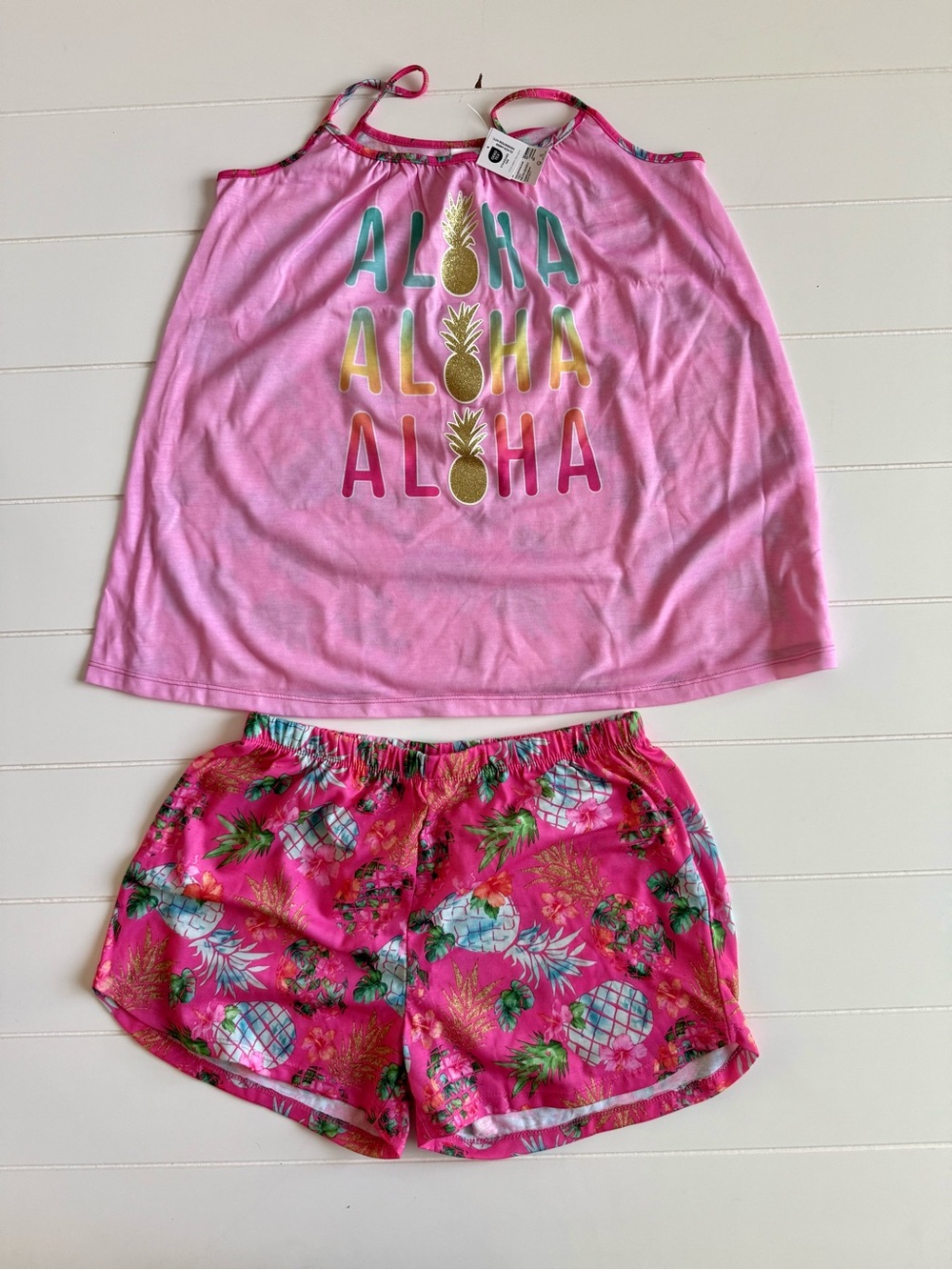 PJ Place Berry Girls' Sleepwear Top
